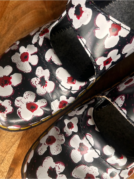 Rare Doc Martens Mary Jane shoes with one strap pansy - Picture 8 of 8